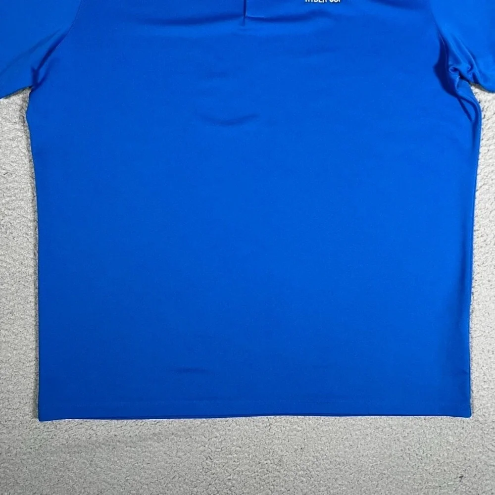Nike Shirt Mens‎ XL Blue Golf Polo Performance Stretch Dri-Fit Ryder Cup Logo
